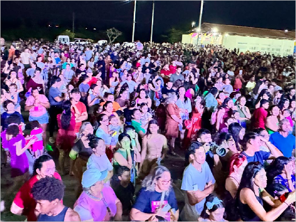 Multidão, alegria e organização marcam a Festa da Criança na Ilha de Sant'Ana em Caicó